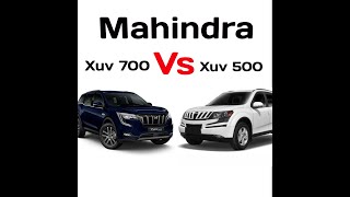 Mahindra XUV700 vs XUV500 | Marathi Car Bazaar |