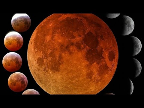 What is Super blood moon? आखिर क्यों चंद्रमा गहरे लाल रंग का हो जाता है? #shorts 