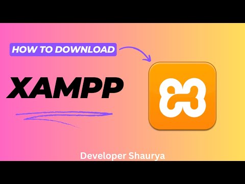 How to install xampp control panel