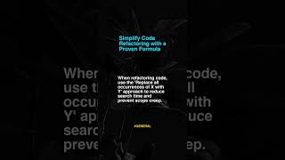 Simplify Code Refactoring With