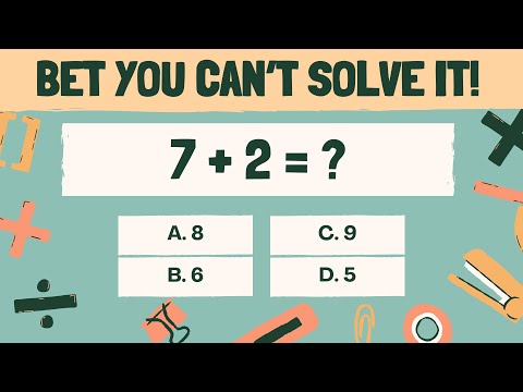 Can you pass this 1st Grade Math Quiz for kids? | 5.19.2025