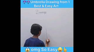 About#viralshorts #drawing #drawing of umbrella 👉Artist king  😱Easy and Best Drawing 😨😨