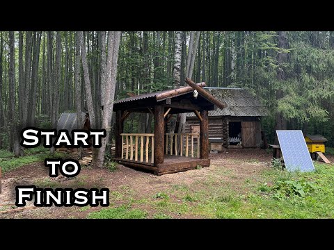 2 MONTHS FROM START TO FINISH in 30 min. Building a Powerful WILD STYLE  Gazebo. ASMR