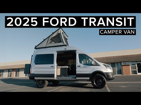 2025 FORD TRANSIT | Ultimate Camper Van with CloudCap | Transit Trail Killer?