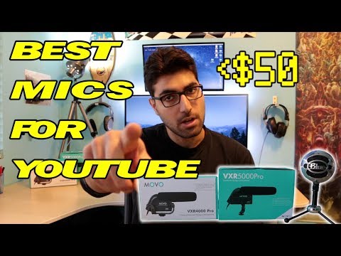 Budget Microphones Under $50 - Movo VXR4000 Pro, VXR5000 Pro, Blue Snowball - Comparison & Review