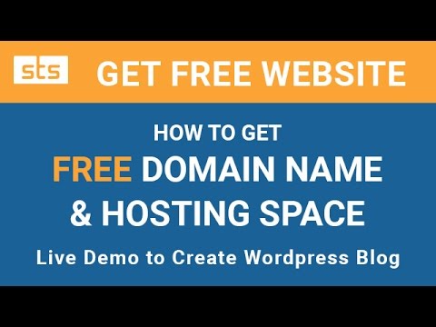 How to get Free Domain Name and Web Hosting in India 2017 | Build a Free Website using Wordpress