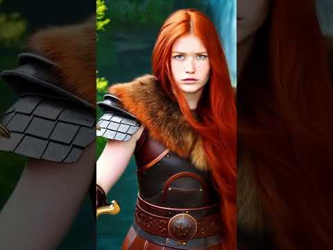 Viking Girl -- Consistent Character  #klingai #minimax  #stayahead #aivideo #aiart