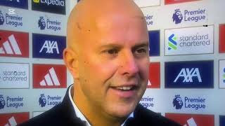 Arne Slot Post Match Interview | Liverpool 0-3 Nottingham Forest