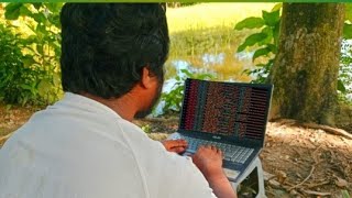 Live Coding Smart Contract Security Research from a rural village in Bangladesh