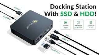 Beelink Laptop and Tablet USB C Docking Station with HDD&SSD! Dual Monitors!