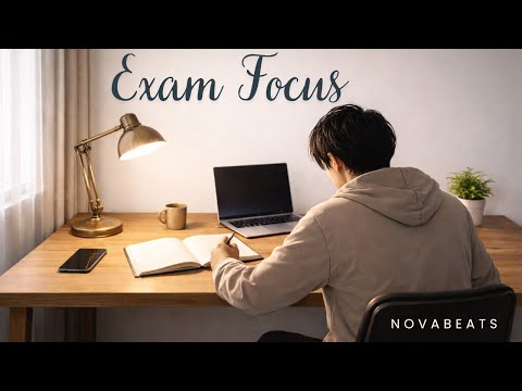 4 Hour Exam Study Focus | Calm Lofi | Concentration & Deep Focus