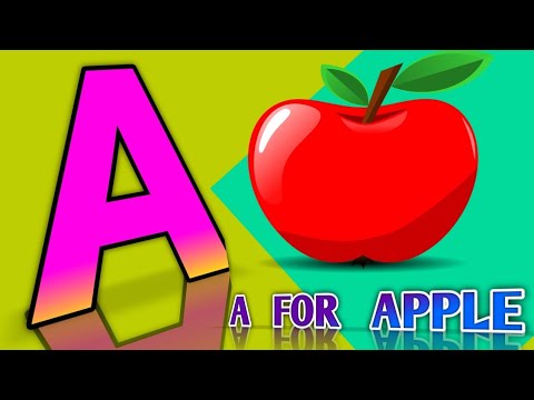 A for Apple | Phonics for Kids | Learn ABC | ABC Kids, ABC English, Baby, Alphabet Letters