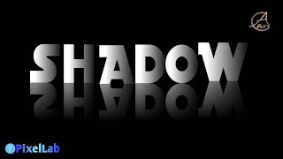 SHADOW EFFECT TEXT, Edit by....PIXELLAB