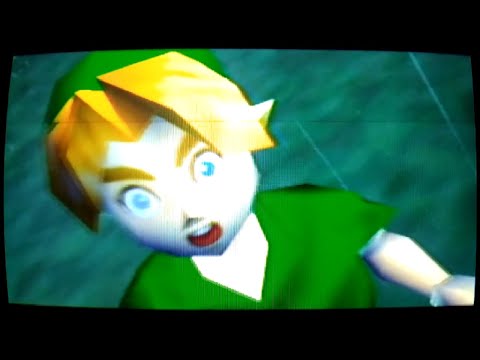 The Legend of Zelda Ocarina Of Time new game/Deku Tree officially captured on a CRT and Nintendo 64
