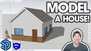 GETTING STARTED with SketchUp Free in 2025 - Lesson 2 - Creating a House Model!