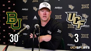Baylor 30, UCF 3 - Scott Frost Press Conference ⚔️🏈