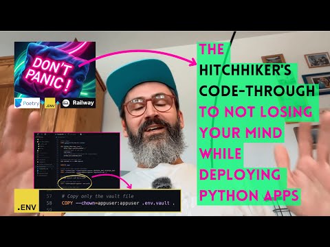 How I Made Python App Deployment Easy & Secure - with poetry & dotenv-vault (Full Code-Through)
