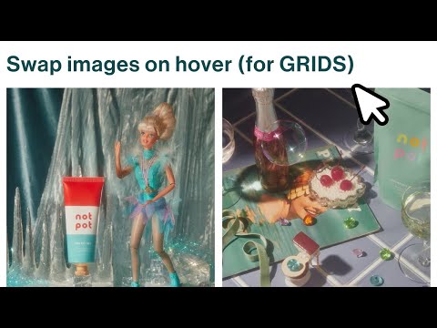 Interactive grids of images for Cargo website (custom HTML/CSS)