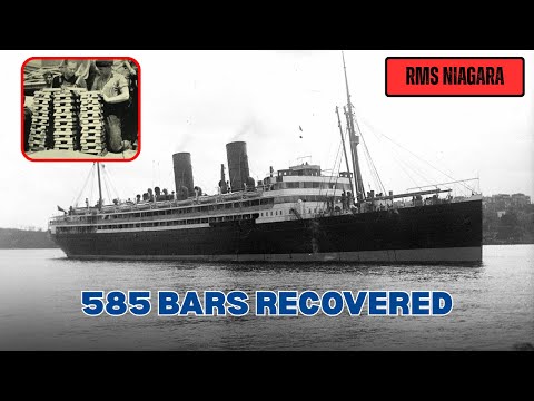 Salvaging RMS Niagara Gold: 585 Bars Recovered in a WWII Minefield
