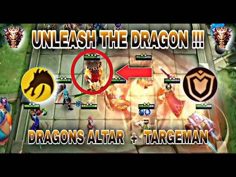 BEST SYNERGY FOR BEGINNERS #01 | FULL DRAGONS ALTAR + FULL TARGEMAN | MAGIC CHESS BEST SYNERGY |MLBB
