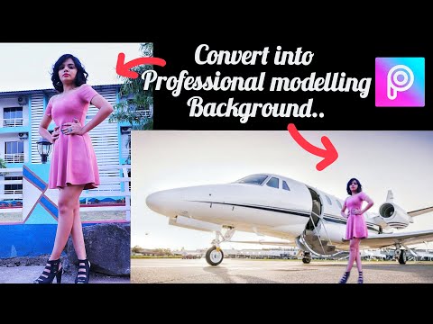 Picsart tutorials| Picsart Background change editing.