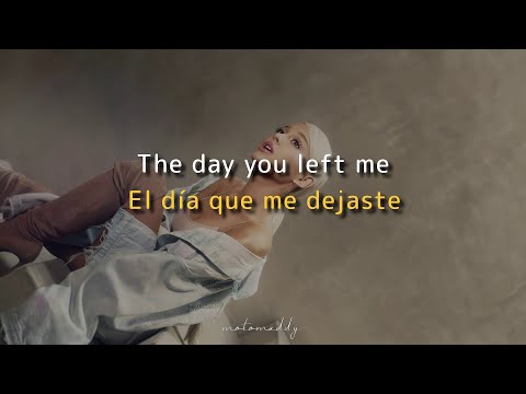 Ariana Grande — raindrops (an angel cried) [Lyrics & Sub Español] ♡