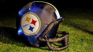 Logobrand 4ft inflatable Steelers helmet