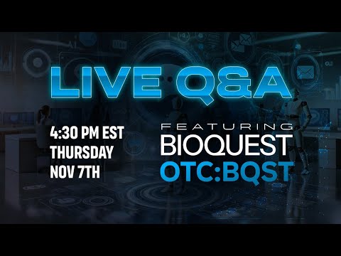 JRCStockTalk Live Stream Q&A with $BQST