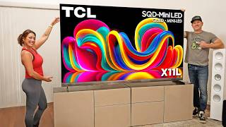 Unboxing the Best 98" TCL TV ever! - X11L