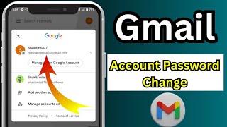 How To Gmail Account Password Change(2024)
