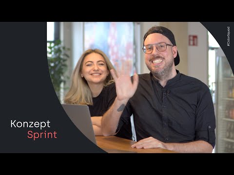 Konzept Sprint - Wie die Produktvision in ein Konzept überführt und zu unserem Grundgerüst wird