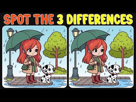 Spot The Difference : Test Your Observation Skills | Find The Difference #08