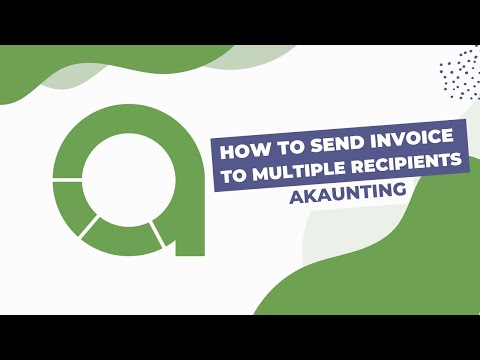 How To Send Invoice to Multiple Recipeints | Accounting Software for Small Businesses