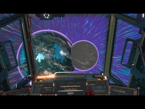 No Man's Sky Collided Planets & Flying Starship Underwater