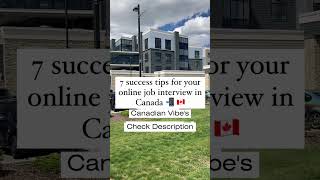Nail Your Online Job Interview: 7 Success Tips for Canadian Opportunities!