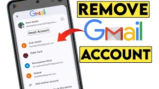 How to Remove Gmail Account From Android Phone 2025 | Remove Google Account