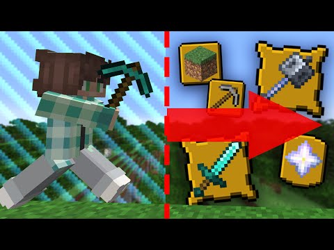 Minecraft but Advancements Expand the World Border