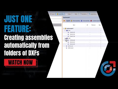Just One Feature: Create an assembly from a folder