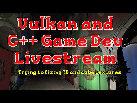 C++ and Vulkan Game Dev - Trying to fix 3D and cube textures