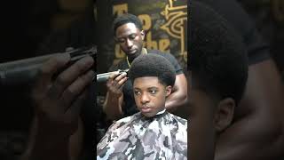 Transformation 🔥 #barber #haircut #faded #tranformation #afro