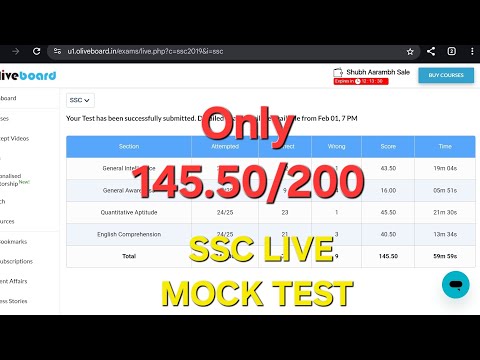 Re-Start|Day 01| Oliveboard SSC CGL 2026 Tier 1 Live Mock Test| 31.01.2026