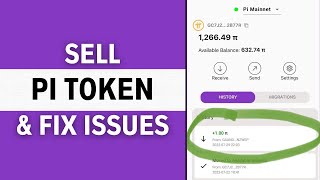How to Sell Pi Token | PI Coin Sell Problem Solved (Step by Step) 2024