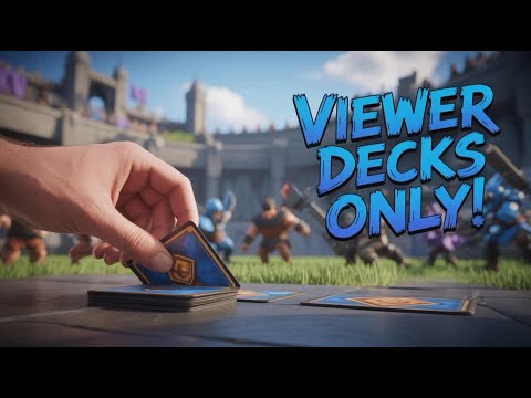 Can I get 12 wins using viewer decks in clash royale? #ClashRoyale #CycleDeck #Mohamedlight