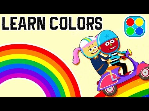Learn Colors With Rainbow Colors - Baby Learning Education. Kids Learn Colors.