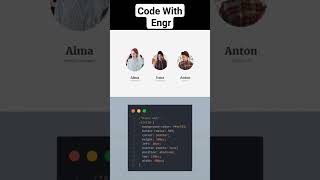 Profile Card using Html ,css and Js #shorts #webappdevelopment #viral #youtubeshorts