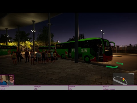 Bus driving with Arielle! · Fernbus Coach Simulator
