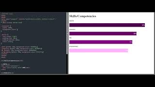 programming html css skills bar