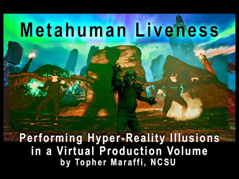 Metahuman Liveness SIGGRAPH Spatial Storytelling Demo 2025
