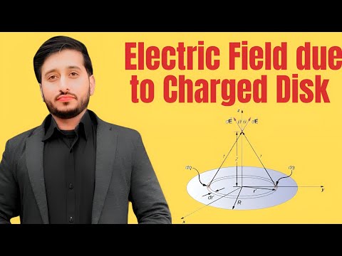 Electric Field due to the Charged Disk