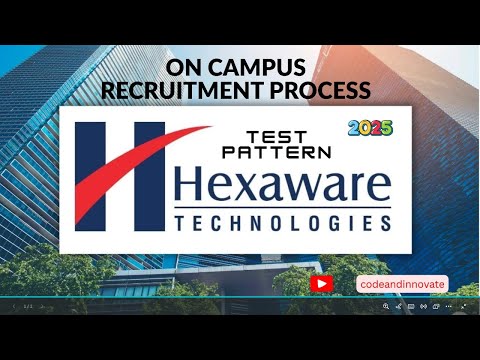 Hexaware Hiring Pattern 2025 | Real Questions Shared | Test Rounds + System Requirements